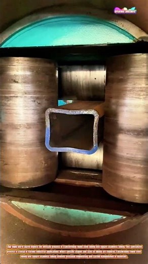 The Art of Transforming Round to Square Seamless Tubing