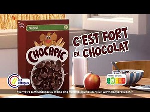 Les nouvelles aventures de CHOCAPIC® , C'est fort en Chocolat et Nutriscore B