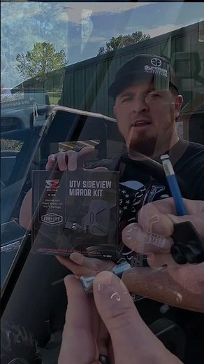 Seizmik Side Mirror Installation | Can Am Defender | Under 60 Seconds! #canam #defender #mirrors
