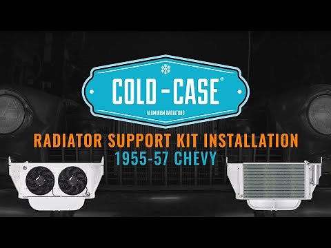 Tri-5 Chevy Cold Case Radiator Support Installation