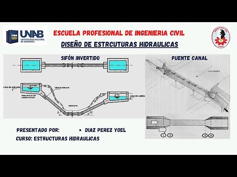 DISEÑO DE: SIFÓN INVERTIDO Y PUENTE CANAL 2023
