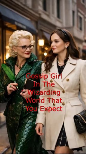 Bellatrix Lestrange Takes on Gossip Girl