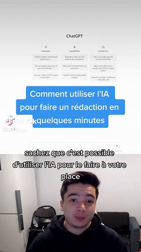 Comment utiliser l'IA pour faire une rédaction complète à votre place en quelques minutes ! #openai #ia #chatgpt #techtoktips #tech #intelligenceartificielle #astuce #redaction