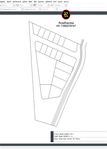Auto Plot Numbering in AutoCAD with RCADExpress