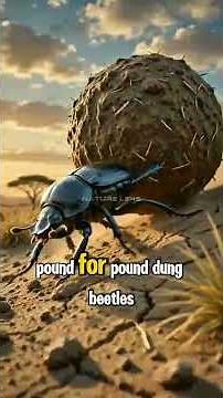 This Tiny Beetle Can Pull 1,000× Its Body Weight!