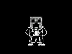 Sans goes back to the mine (With lyrics) Revenge | Creeper aw man