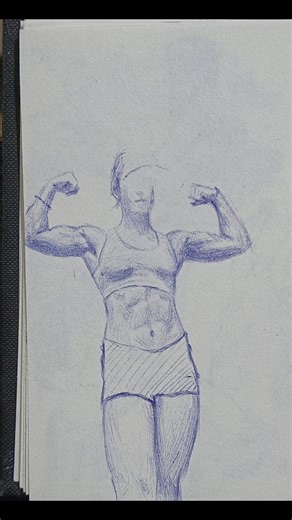 Female Anatomy Week, day 1. #art #sketchbook #youngartist #realisticart #drawing