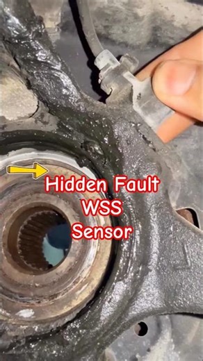 ABS Wheel Speed Sensor Failure Signs #wheel #abs #wheelpeedsensor