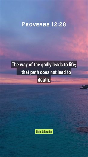 #Shorts Proverbs 12:28 ‪@biblerelaxation‬ #christianity