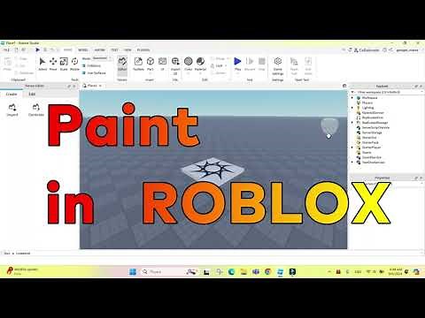 ROBLOX | How To Paint In Roblox Studio | Let`s Do Tech | Roblox Studio Tutorials