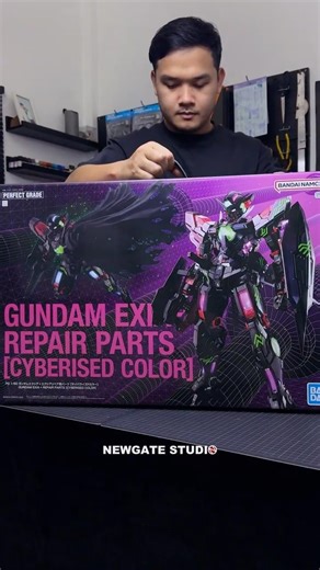 Unboxing PG Gundam Exia [Cyberised Color + LED]