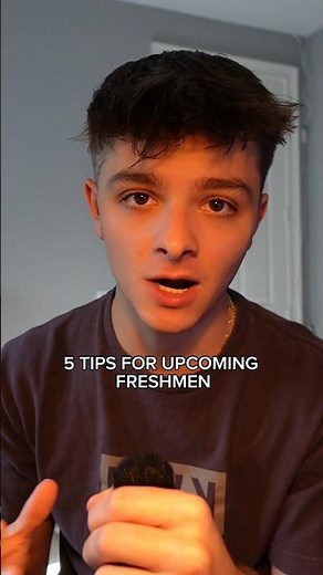 5 TIPS FOR UPCOMING FRESHMEN ‼️🔥💯
