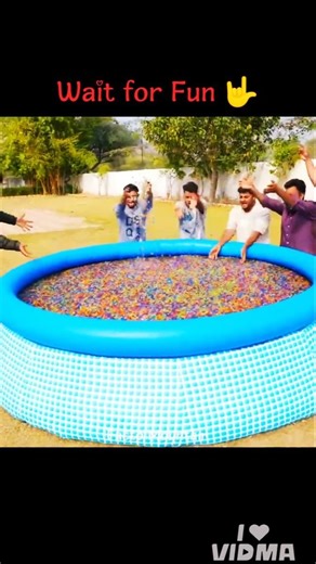 Making Orbeez swimming pool 😱💯 #lyricsvideo #shorts #ytshorts #mrindiahacker
