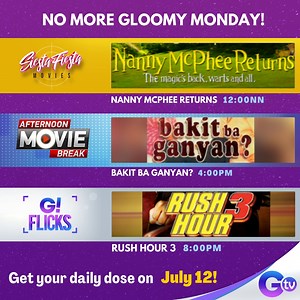 Make your Monday fun and exciting with GTV Movies! 😁 | GTV