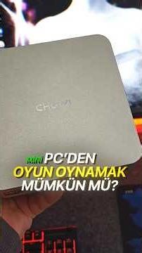 CAN YOU PLAY GAMES ON A MINI PC? Chuwi AuBox8745 #gaming #game
