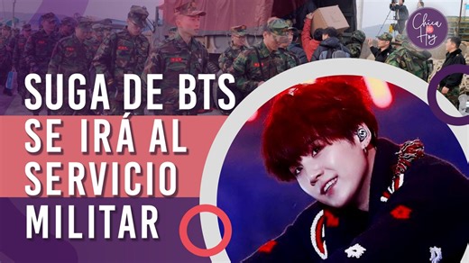 Suga, de BTS, será el próximo en enlistarse en el servicio militar