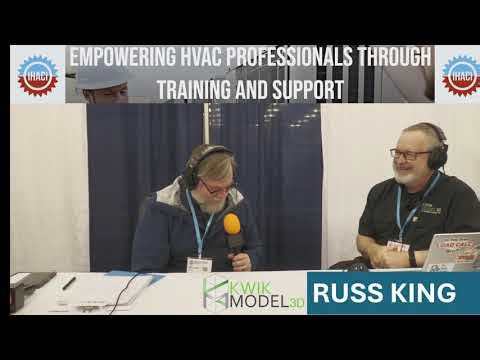 Russ King of Kwik Model 3D 2025 IHACI Trade Show