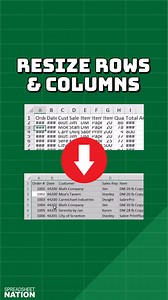 16K views · 129 reactions | Resizing columns one by one? There’s a better way Use keyboard shortcuts OR just double-click to autofit everything!#ExcelHack #SpreadsheetNation #ProductivityTools #ReelsTips #KeyboardShortcuts | Spreadsheet Nation | Facebook