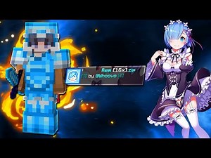 ▷ Rem 16x - Minecraft PVP Texture Pack 1.8.9 - 1.16.x| RE:ZERO TEXTURE PACK【 Anime Texture Pack 】