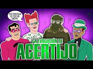 La evolución de Acertijo (Riddler) (ANIMADA)