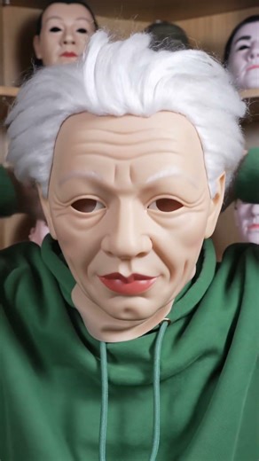 Super real rubber face mask