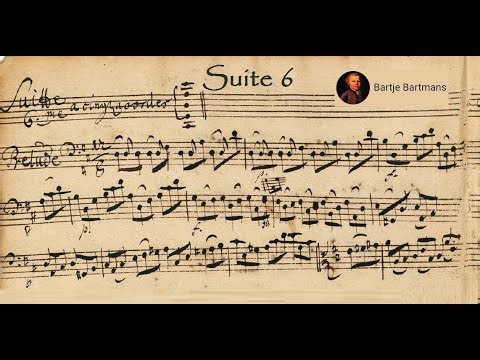 J.S. Bach - Cello Suite No. 6 in D major, BWV 1012) (1723) {Florian Berner}