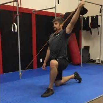 Half Kneeling D2 Shoulder Flexion