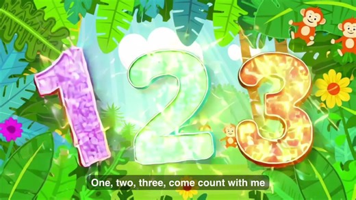 Learn to Count to 10 with Animals 🐵🐥 | Fun Counting Song for Kids