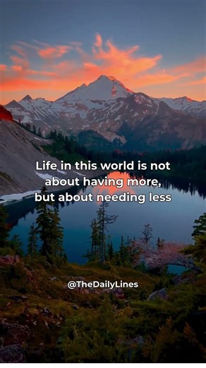 Why Less Can Mean More in Life #shorts