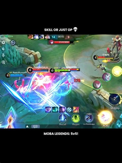 Skill or just op #mobalegends5v5 #moba5v5English #moba5v5pippin