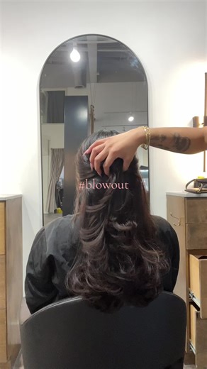 Layered Haircut Blowout Tutorial