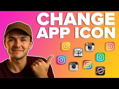 How to Change Instagram App Icon Logo - 10th Year Anniversary