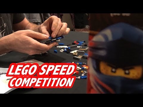 Elite LEGO Speed Building Competition – CRAZY FAST!