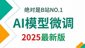 【2025版】这可能是B站唯一将AI模型微调从入门到精通企业级实战讲明白的教程，存下吧，比啃书好太多了！拿走不谢，允许白嫖！_哔哩哔哩_bilibili