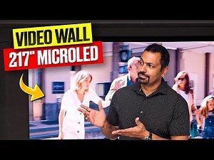 Would you replace your projector with a 217-inch MicroLED wall?