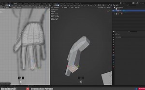 Blender建模 创建low poly风格的人物角色 2