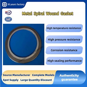 [Hot Item] JIS Standard Flange Joint Oring Seal Gasket Ss321 Metal Inner Ring Graphite PTFE Spiral Wound Gasket