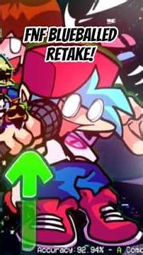FNF - Blueballed Retake! [EDIT] (FNF MOD) #shorts