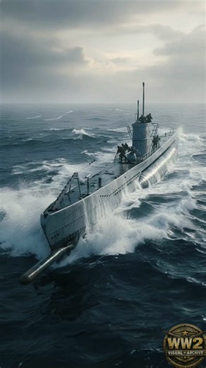 U 96 submarine — The German Submarine Hit Hard 👍 Deep beneath the Atlantic, U-96, a German Type VII-C submarine, became a symbol of the silent war below the waves. This cinematic short recreates its most dramatic moment — surfacing through stormy seas, launching a rocket salvo, and disappearing into the cold depths of the ocean. #WW2 #WWII #WW2Submarine #WW2VisualArchive #WW2UBoat #U96 #TypeVIIC #WW2Weapons #WW2Machines | WW2 Visual Archive