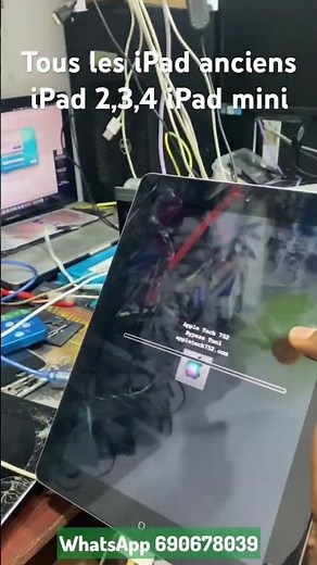 Bypass de tous les ipad anciens ipad 2,3,4 iPad mini