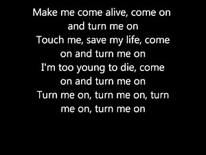 david guetta - turn me on Lyrics