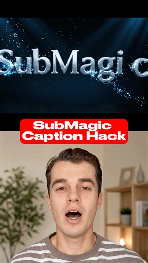 SubMagic automates branded caption creation for video content