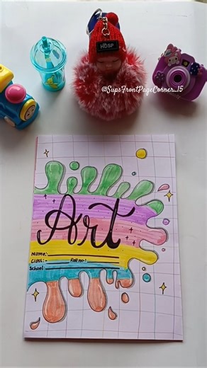 Easy Front Page Designs ✨💕#shorts #youtubeshorts #frontpage #shortsfeed #ytshorts