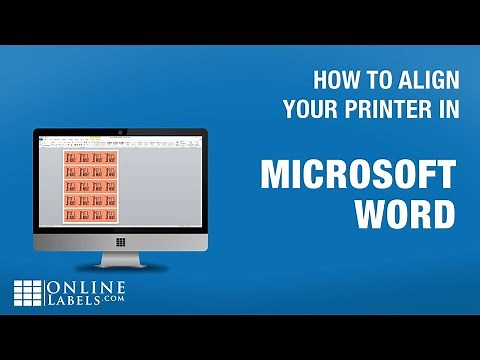 How to Fix Misaligned Labels In Microsoft Word
