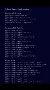 CCNA Router & Switch basic configuration | Router Nest