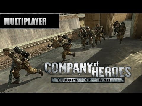 Company of Heroes Co-Op (Dirty Bowl) 2vs4 Expert CPU [Europe At War mod]