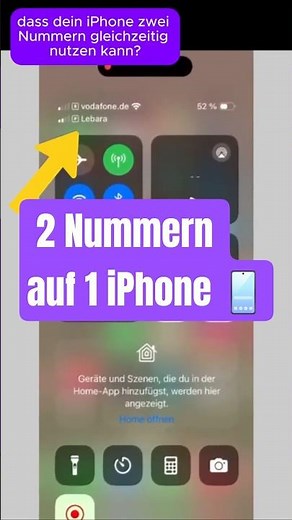 iPhone Dual SIM einfach erklärt – in 30 Sekunden! 📱