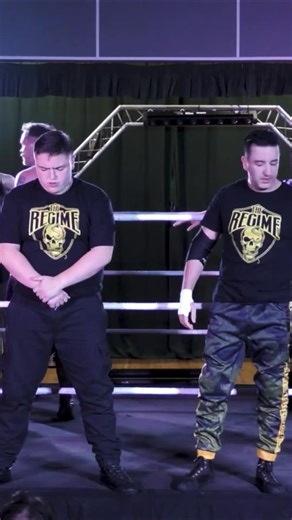 A not so warm reception for the Regime… @True Grit Wrestling
