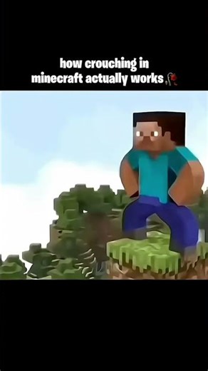 How Minecraft Crouching Works