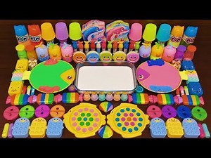 🔴 LIVE: Mixing Rainbow Fish Slime | Glossy ASMR Slime Series #20